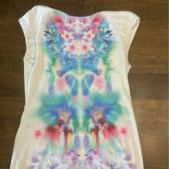 AFRM Multicolor Abstract Mini Dress - Picture 6 of 10